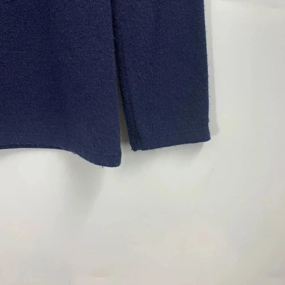 Zara Women's Embellished and‎ Embroidered Long Sleeve Mock Neck Sweater Size M - Picture 4 of 11